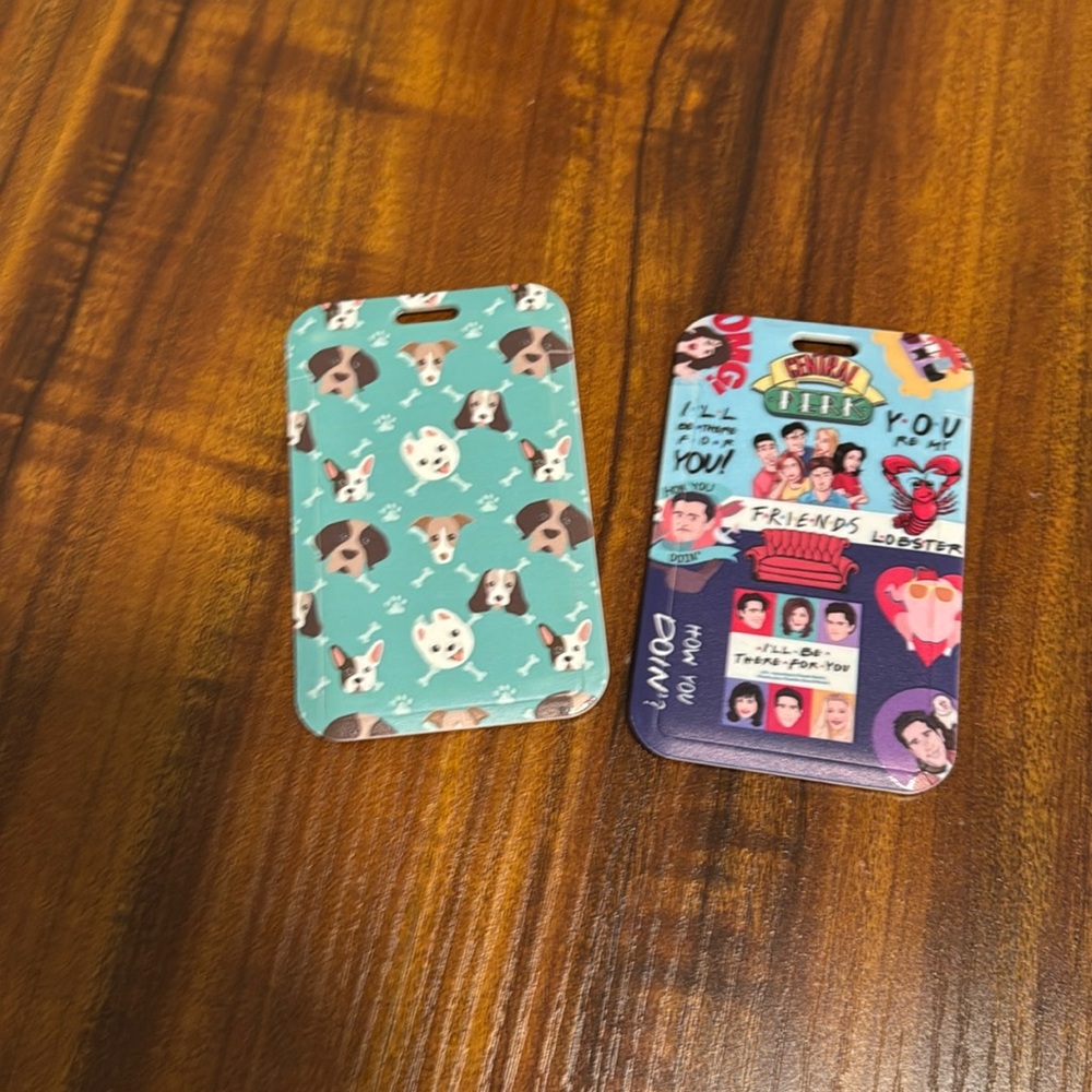 ID holders - Friends and Dogs